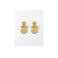 Dnsk boucles d'oreilles or 1