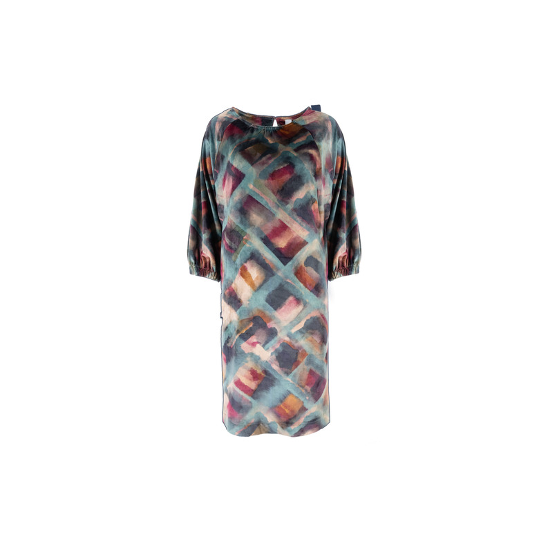 Dame Blanche jurk multi color 1