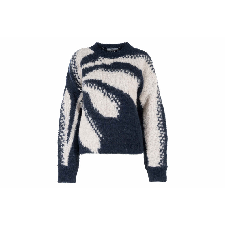 Nathalie Vleeschouwer pullover blau 1