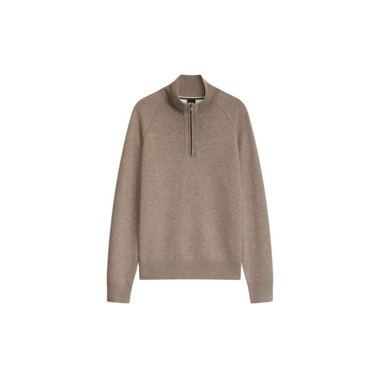 Boss cardigan lightbrown 1