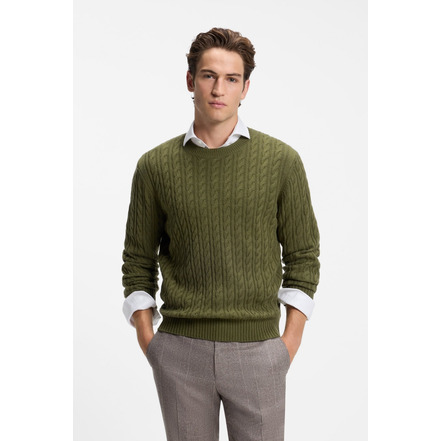 Boss sweater lightbrown