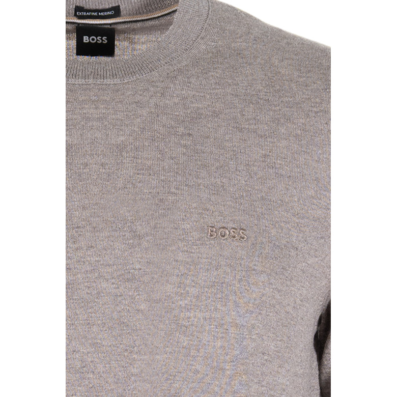 Boss sweater lightbrown 2