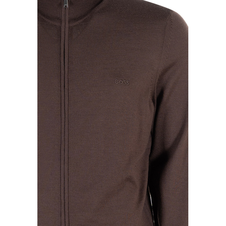 Boss cardigan brown 2