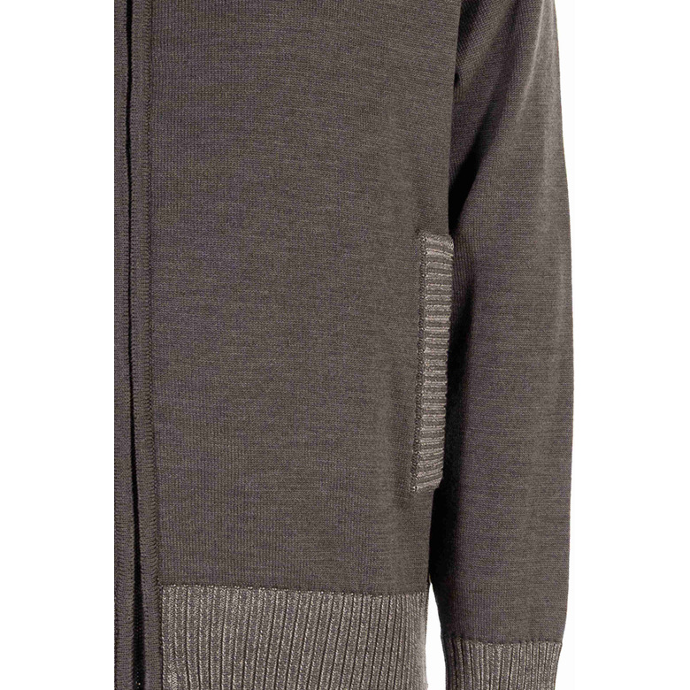 Paul & Shark strickjacke braun 2