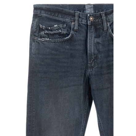 Minus1 broek 34 inch blauw