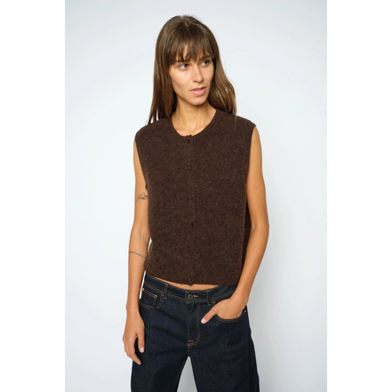 Mos Mosh cardigan brun