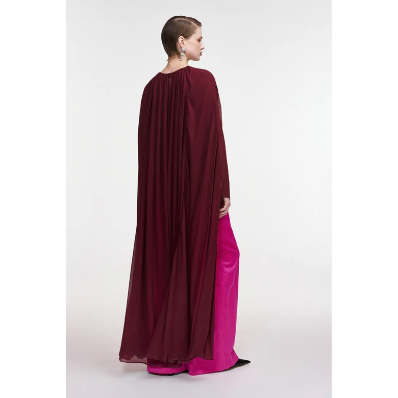 Essentiel chemisier bordeaux 3