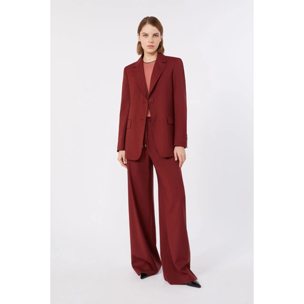 Studio Max Mara pantalon bordeaux