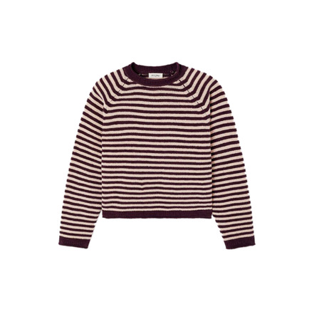 American Vintage sweater bordeaux
