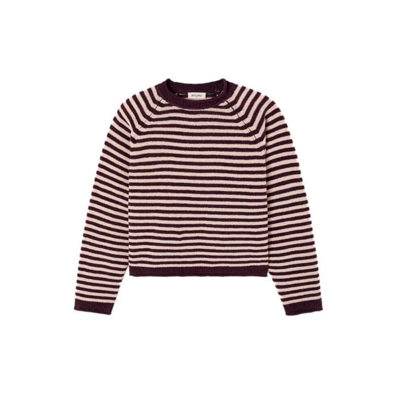 American Vintage pullover bordeaux 1
