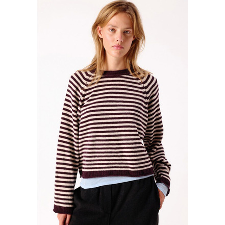 American Vintage sweater bordeaux