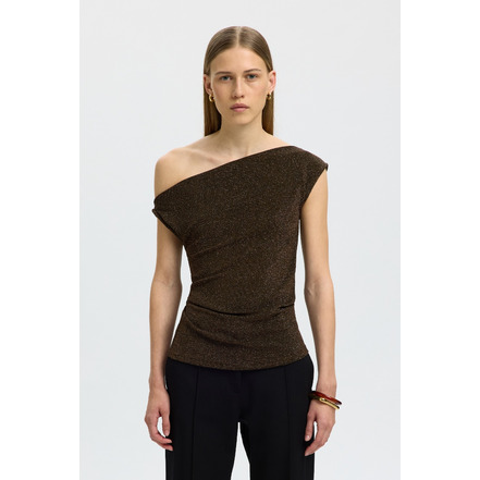 Selected Femme chemisier brun