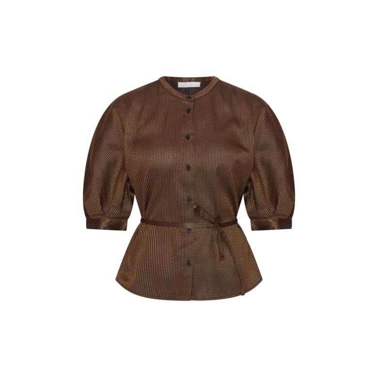 By-bar blouse brown 1