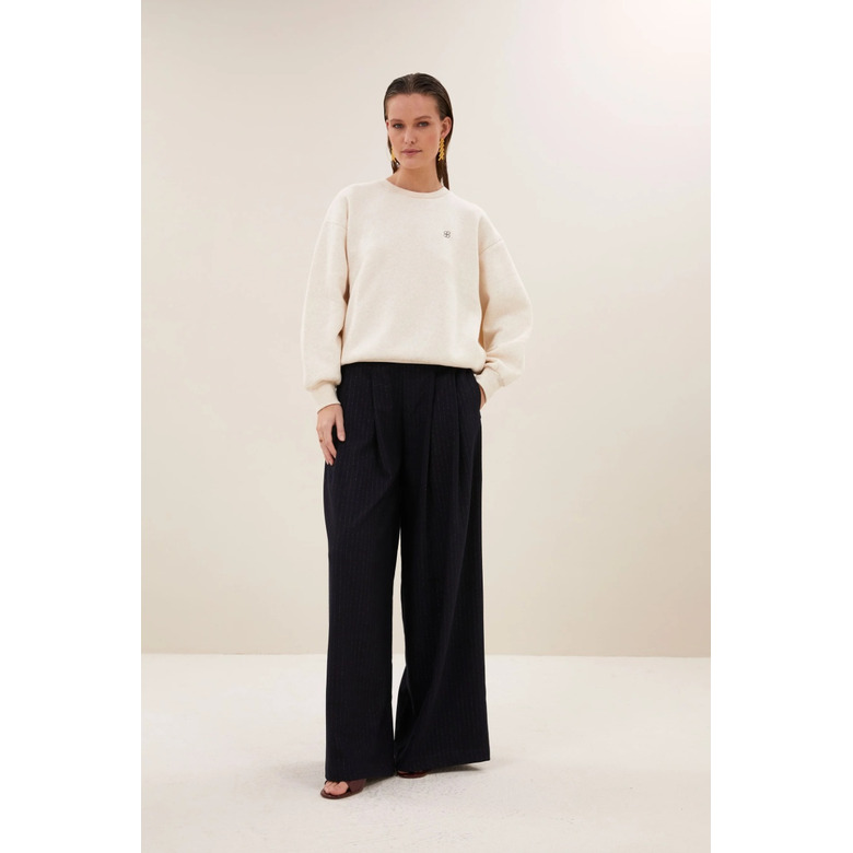 By-bar sweater ecru 3