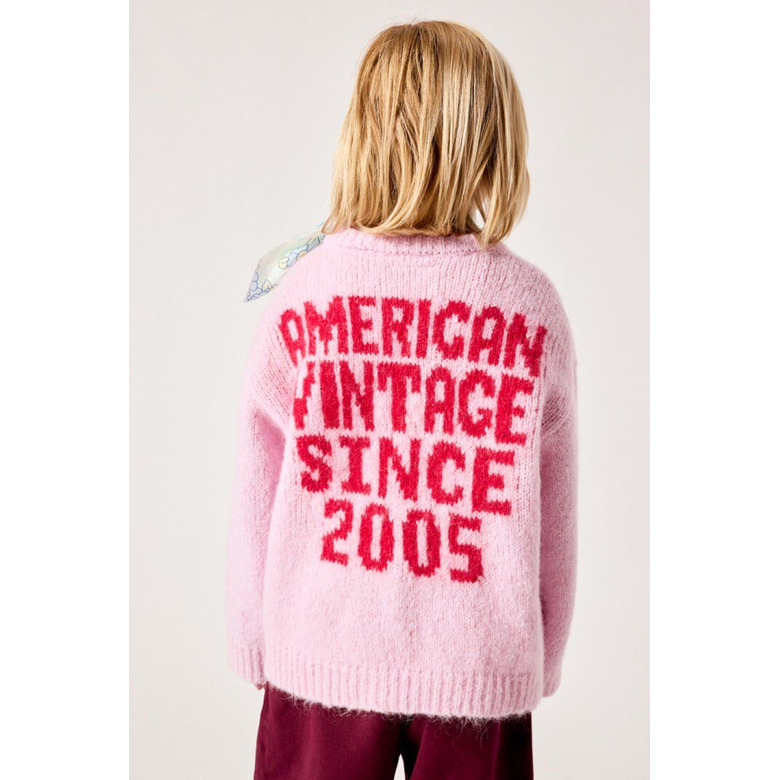 American Vintage pull rose 3