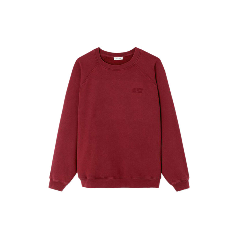 American Vintage sweater bordeaux 1