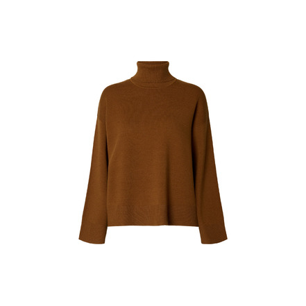 Selected Femme pull cognac