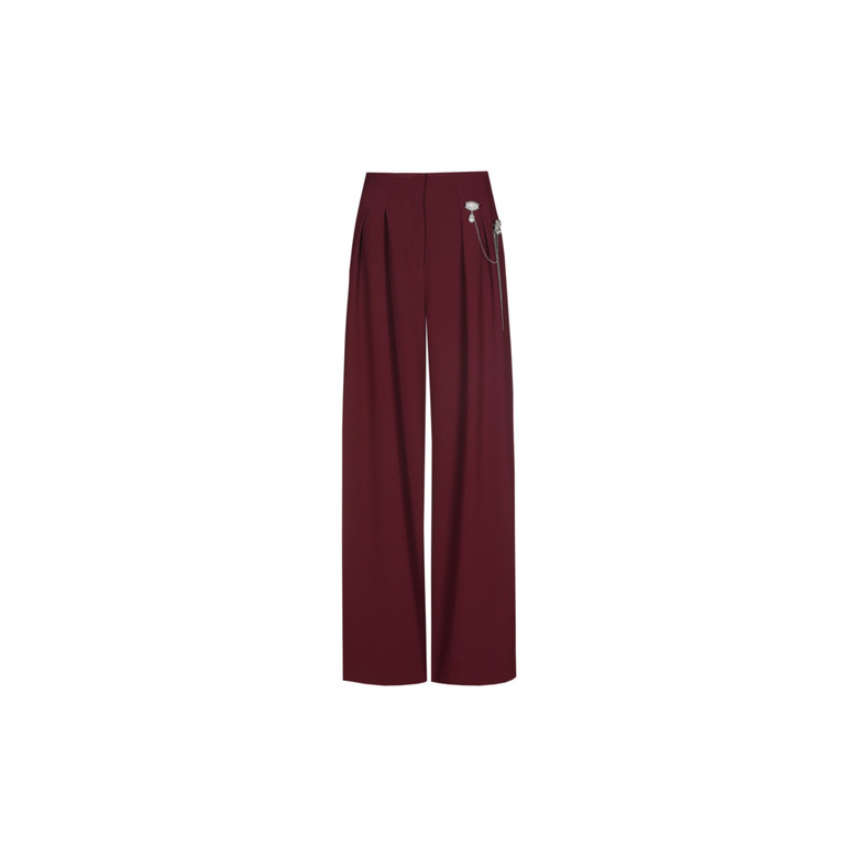 Caroline Biss pantalon bordeaux 1