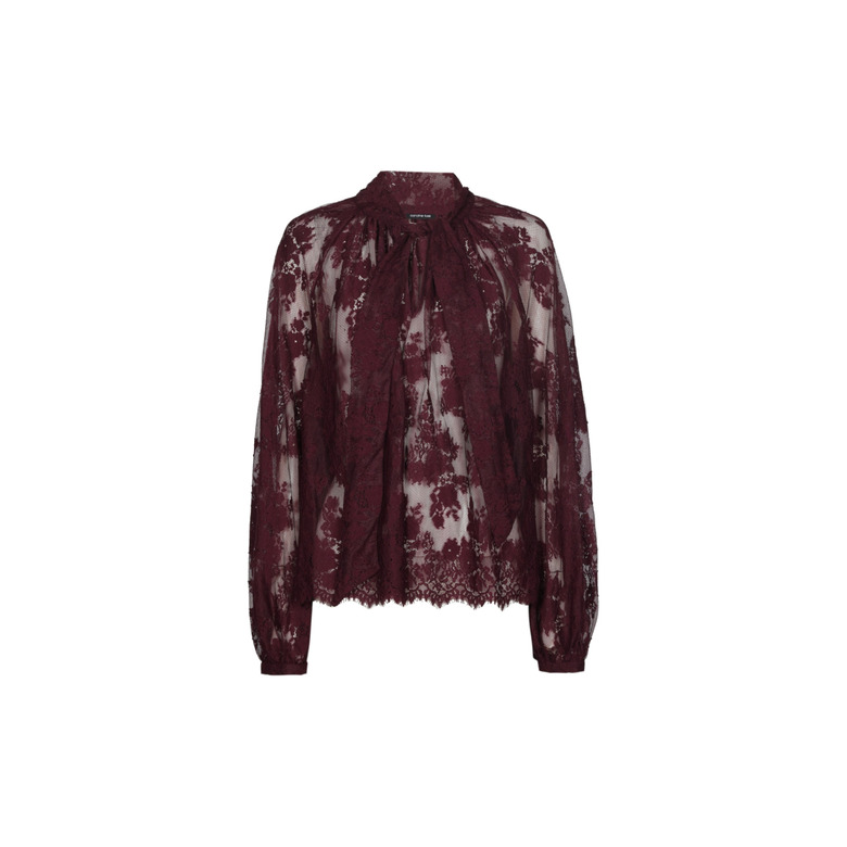 Caroline Biss bluse bordeaux 1