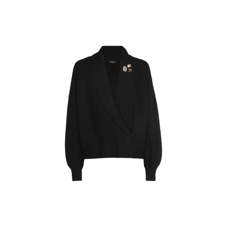 Caroline Biss pullover schwarz 1