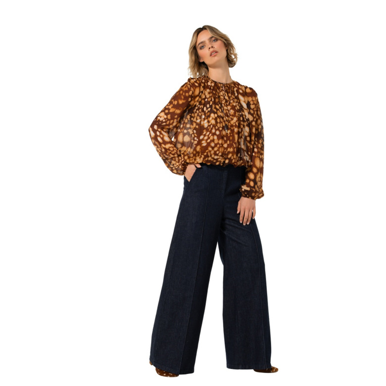 Caroline Biss blouse cognac 2