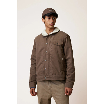 Faguo vest taupe