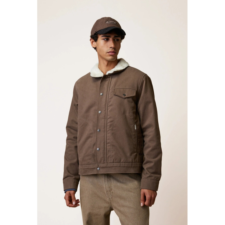 Faguo weste taupe 2