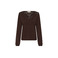 Cream sweater brown 1