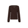 Cream sweater brown 2