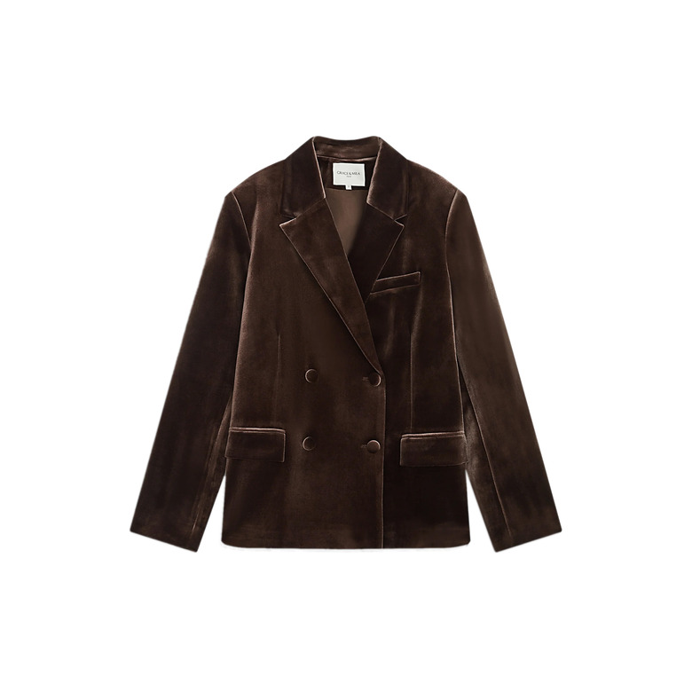 Grace & Mila blazer brun 1