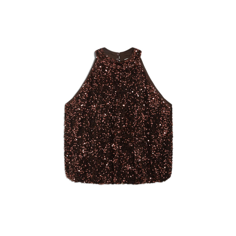 Grace & Mila top brown 1