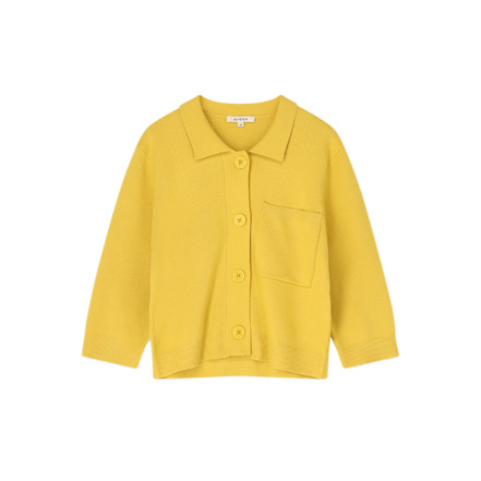 Gigue cardigan jaune