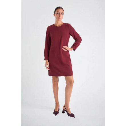 Marie Mero kleid bordeaux