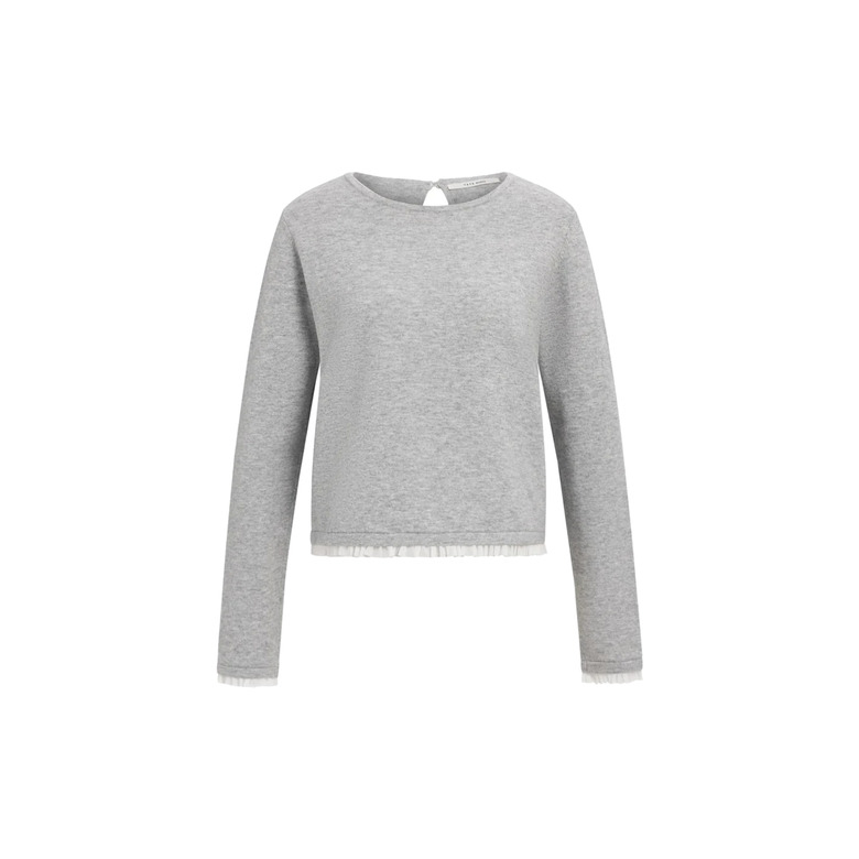 Yaya sweater grau 1