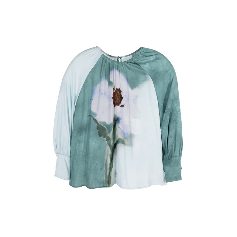 Marie Mero bluse grÜn 1