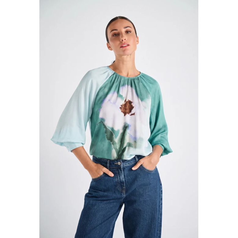 Marie Mero bluse grÜn 2