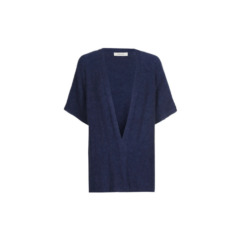 Marie Mero strickjacke blau 1