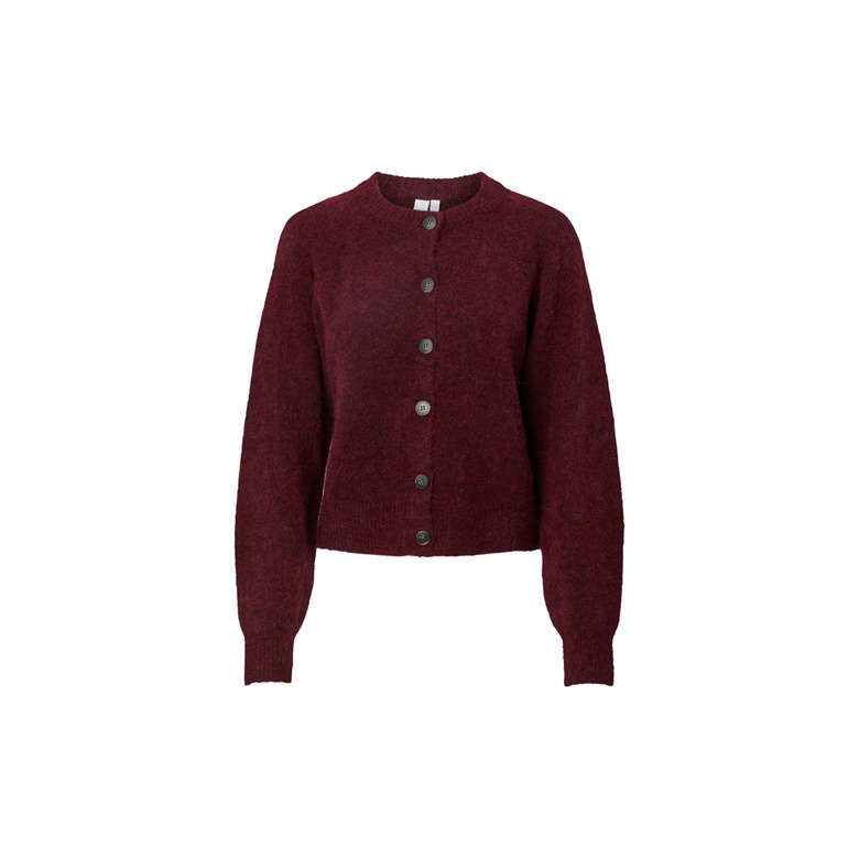 Y.a.s strickjacke bordeaux 1