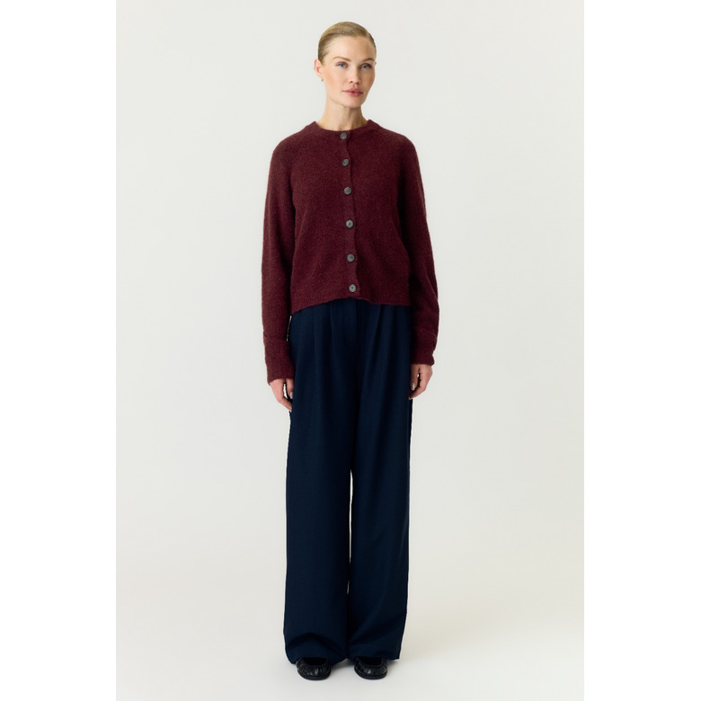 Y.a.s strickjacke bordeaux 2